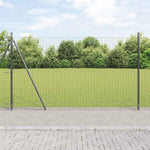 Fence Post Other 52 pcs Silver 3.2 x 3.2 x 83.5 cm Steel 3350250