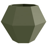 Planter Olive Green 100 x 100 x 80 cm Steel 884030