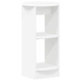 Side Cabinet White Engineered Wood 899834