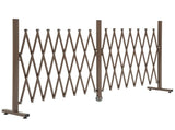 Expanding Trellis Fence Freestanding Movable Fence Foldable Garden Screen Panel Aluminium, 405cm x T3398P325251