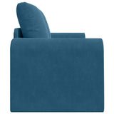 Sofa Bed Blue 148 x 71 x 83 cm Velvet 4106683