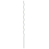 ZNTS Spiral Plant Support Green Metal 170 cm Planters Plant Support 4107053