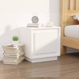 Bedside Cabinets 2 pcs White 44x35x45 cm Engineered Wood 819837