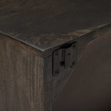 Handmade Bedside Cabinet Coffee Brown 40 x 30 x 20 cm 42020070