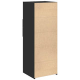 Highboard Black 45x42.5x124 cm Engineered Wood 846167