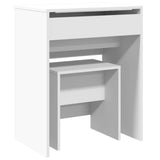 Dressing Table and Stool White 60x40x113.5 cm 848213
