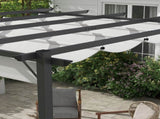 3 x 3 Aluminium Pergola Canopy Gazebo Awning Outdoor Garden Sun Shade Shelter Marquee Party BBQ, T3398P317790