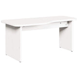Coffee Table 2 pcs White Solid pine wood 873524