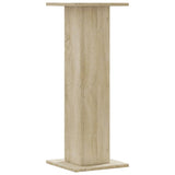 Plant Stands 2 pcs Sonoma Oak 30x30x80 cm Engineered Wood 3307866