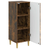 Sideboard Smoked Oak 33 x 34.5 x 90 cm Engineered Wood 894600