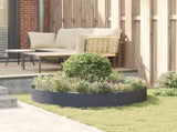 Planter Ring Anthracite 120 x 120 x 20 cm Cold-rolled Steel 873638