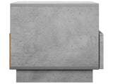 TV Stand 60 x 34.5 x 40 cm Concrete Grey Engineered Wood 8011462