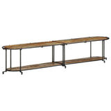 TV Cabinet 200x42x40 cm Solid Wood Reclaimed 4013496