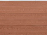 Fence Panel Set Brown 526x186 cm WPC 3211828
