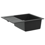 Sink Black 620 x 500 mm 80% Quartz and 20% Resin 42028396