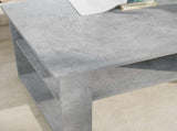 Coffee Table Concrete Grey 96 x 54 x 44 cm Engineered Wood 8000151