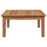 Garden Table Brown Solid Teak wood 42006400