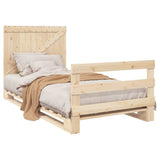 Bed Frame Pine Solid pine wood Single Durable Bed Frame 3281557