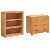 Storage Furniture Set with Drawer Brown Engineered wood 3328635
