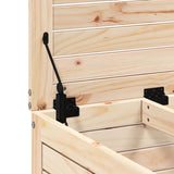 Garden Footstool 62x63.5x53.5 cm Solid Wood Pine 844903