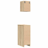 Garage Cabinets 2 pcs Sonoma Oak Engineered Wood 3328289