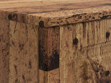 Bathroom Sink Cabinet UTRECHT Old Wood 82 x 41x 56 cm 897683