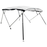 4-bow Bimini Top with Mesh Sidewalls 243xx137 cm 94850