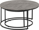 ZNTS Athens Round Coffee Table Set 300-301-054