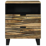 Bedside Cabinet Brown 50 x 33 x 62 cm Solid Acacia wood 4017946