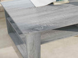Coffee Table Grey Sonoma 96 x 54 x 44 cm Engineered Wood 8000153