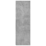 Corner Cabinet Concrete Grey 33x33x100 cm Engineered Wood 809030