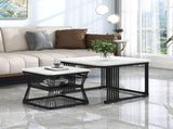 Nest of 2s Square Coffee Coffee Set Nesting Sofa Multi-functional End Side WF308436WAA