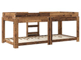 Bunk Bed for Kids Old Wood 80 x 200 cm Engineered Wood 3410529
