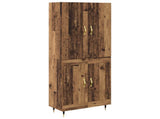 Highboard Old Wood 69.5 x 34 x 180 cm Engineered Wood 3415819