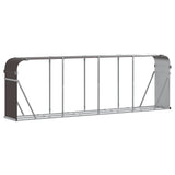 Log Holder Brown 300x45x100 cm Galvanised Steel 364576