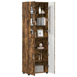 Highboard FLORIN Smoked Oak 60 x 35 x 182 cm Engineered Wood 3397919