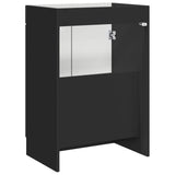 Bathroom under Sink Cabinet Black 56 x 37.5 x 81 cm 890095