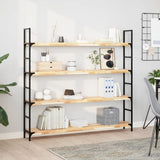 Floating Shelf 140x20x4 cm Untreated Solid Wood Acacia 3279435