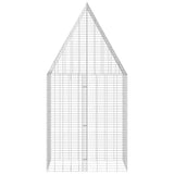 Rabbit Cage Silver 100 x 100 x 210 cm Galvanised Steel 42019240