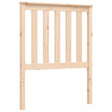 Bed Frame without Mattress Small Single Solid Wood 3194206