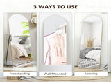 150cm Arched Full Length Mirror - Gold Tone T3398P343300