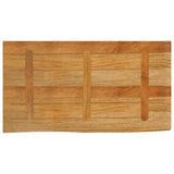 Table Top Live Edge 120x60x3.8 cm Solid Wood Mango 370600