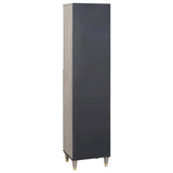 Bathroom Cabinet Grey 38 x 33 x 160 cm Solid Mango Wood 4018794