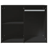 Dressing Cabinet Black Engineered wood Dressing Cabinet 808847