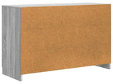 Sideboard Grey Sonoma 89 x 34.5 x 77 cm Engineered Wood 895801