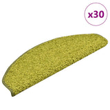 Stair Mats 30 pcs 65x21x4 cm Green Half Round Large 3365823