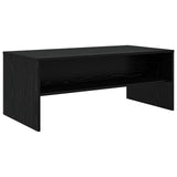 Coffee Table Black Oak 100 x 50 x 40 cm Engineered Wood 8000285