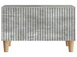Coffee Table Concrete Grey 49 x 50 x 40 cm Engineered Wood 894738