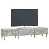TV Cabinet Concrete Grey 147 x 34.5 x 30 cm Engineered Wood 894708