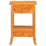 Console Table Natural 50.5 x 30 x 75.5 cm Solid Mahogany Wood 42009937